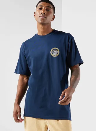 Circle Checker Drop T-Shirt