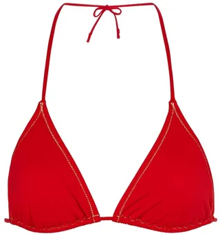 Susan triangle bikini top