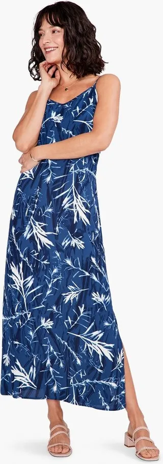 Vintage Botanical Slip Dress