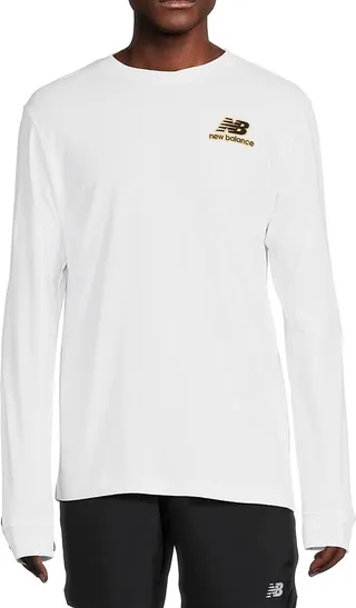 Long Sleeve Logo Crewneck T Shirt