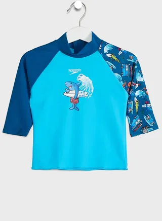 Infant Logo Printed Rashguard