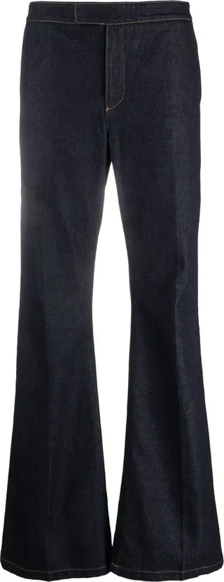 High-Waisted Wide-Leg Jeans