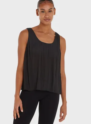 Scoop Neck Knitted Tank Top