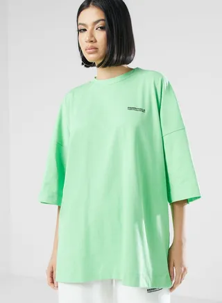 Exaggerated Logo T-Shirt