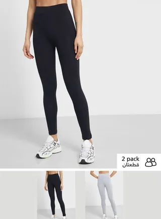 2 Pack Essential Leggings