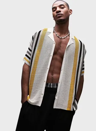 Striped Relaxed Fit Shirt