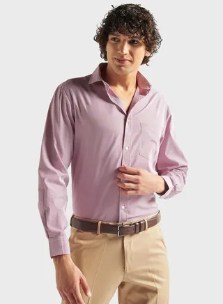 Striped Shirt With Pocket