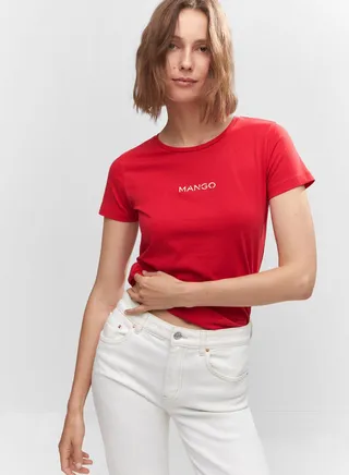 Crew Neck Logo T-Shirt