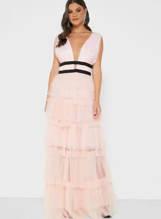 Tulle Layered Dress