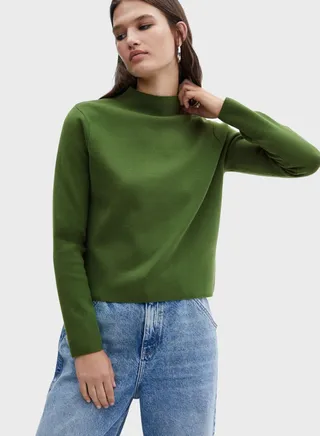 High Neck Sweater