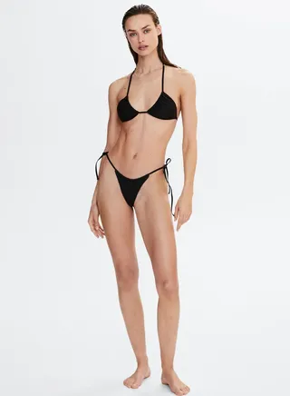 Tie Detail Bikini Bottom