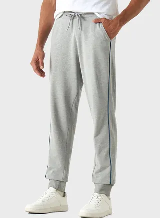 Drawstring Pocket Detail  Sweatpants