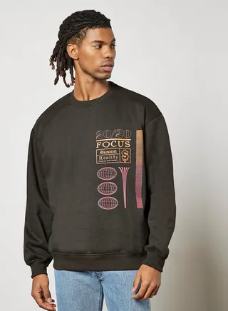 Slogan Sweatshirt