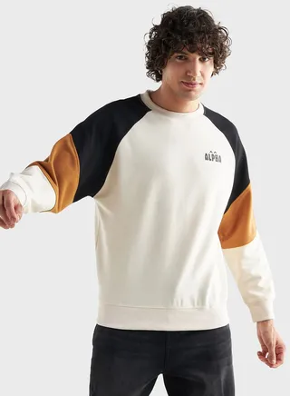 Colorblock Sweatshirt
