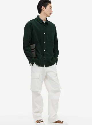 Corduroy Relaxed Fit Shirt