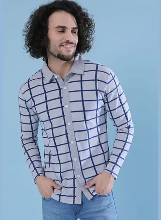 Checked Regular Fit Shirt
