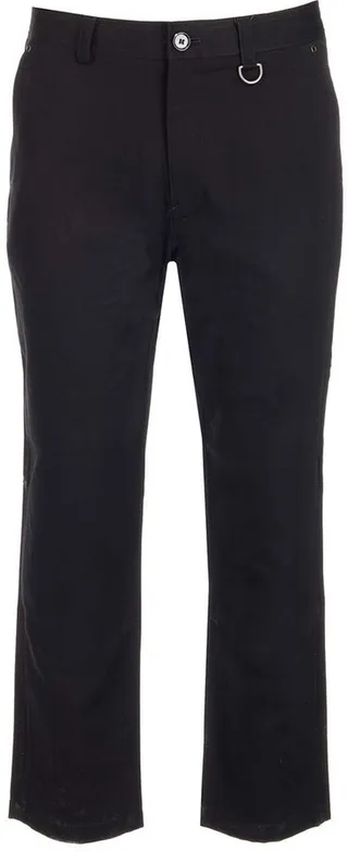 Burberry Button Detailed Straight Leg Trousers
