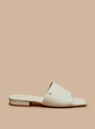 Women's Solid Slip-On Slide Sandals