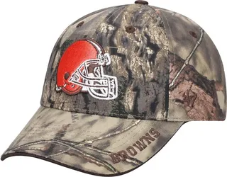 Men's '47 Mossy Oak Camo Cleveland Browns Frost Mvp Adjustable Hat