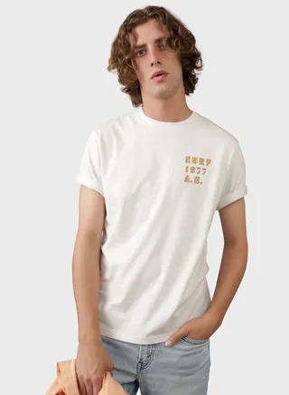 Graphic Crew Neck T-Shirt