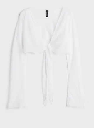 Tie Detail Crop Top