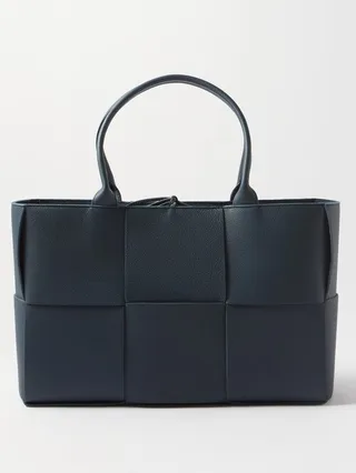 Arco Medium Intrecciato-leather Tote Bag