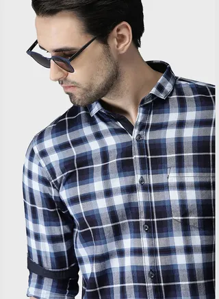 Checked Regular Fit Shirt