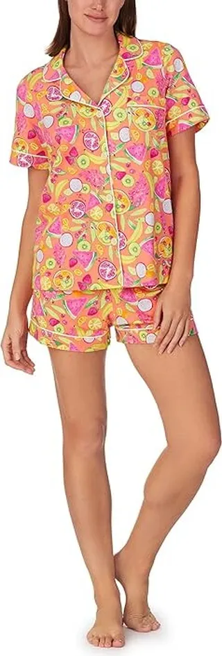 Bedhead PJs Short Sleeve Shorty Set (Fruit Punch) Women's Pajama Sets