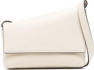 Logo-Detail Leather Crossbody Bag