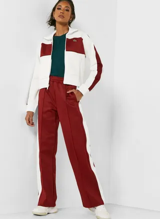 Drawstring Detail High Waist Pants