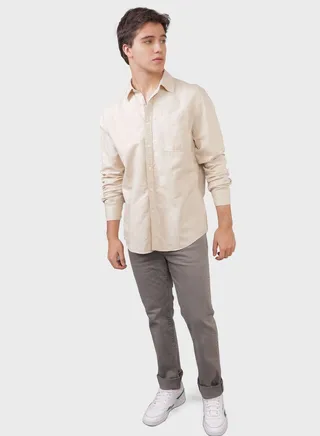 Essential Button-Up Regular Fit Shirt
