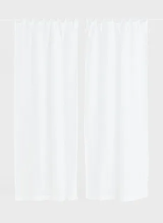 2-Pack Linen Curtain Lengths
