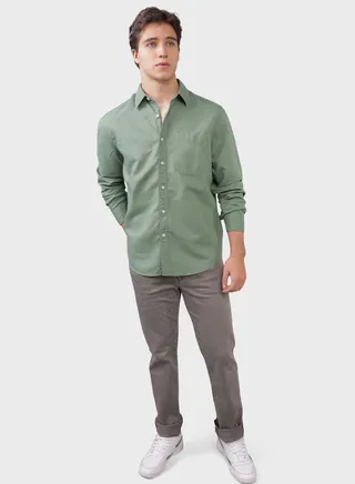 Essential Button-Up Regular Fit Shirt