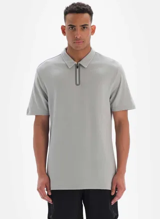 Zip Detail Polo