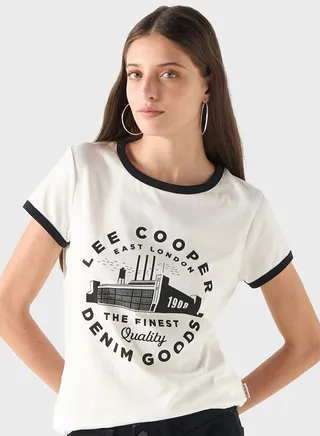 Crew Neck Graphic T-Shirt