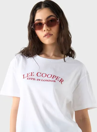 Crew Neck Graphic T-Shirt