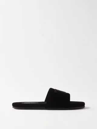 Harrison Velvet Slippers