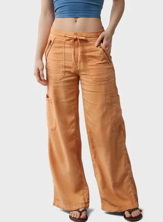 High Waist Cargo Pants