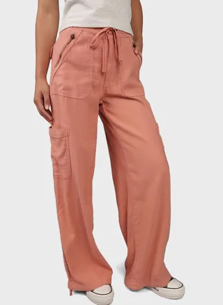 High Waist Cargo Pants