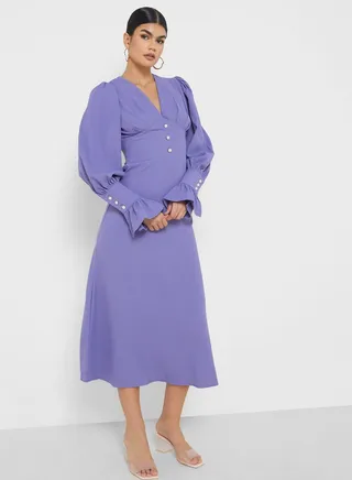 Puff Sleeve Dress
