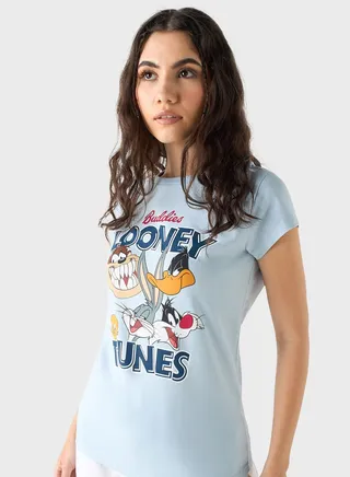 Looney Tunes Print T-Shirt