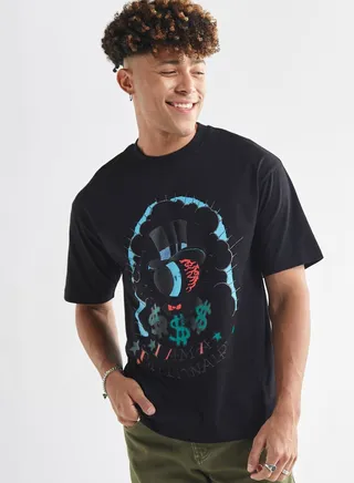 Graphic Crew Neck T-Shirt