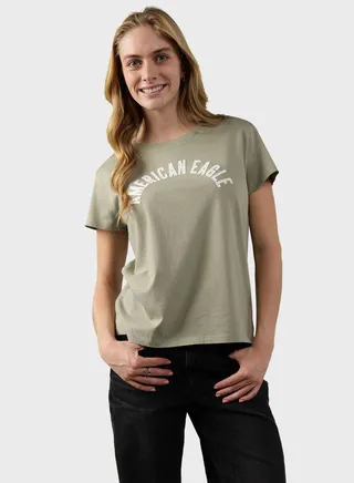Graphic Crew Neck T-Shirt