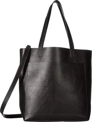 Madewell The Medium Transport Tote (True Black) Tote Handbags