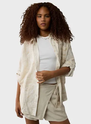 Button Down Oversized Shirt