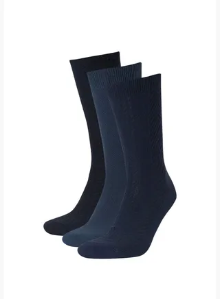 3 Pack Basic Long Socks
