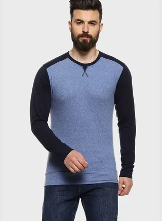 Color block T-shirt