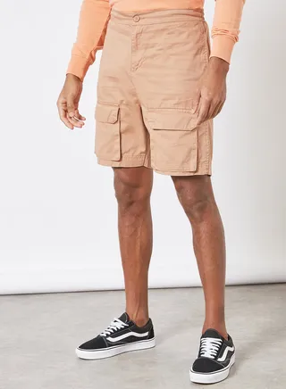 3D Pocket Detail Shorts