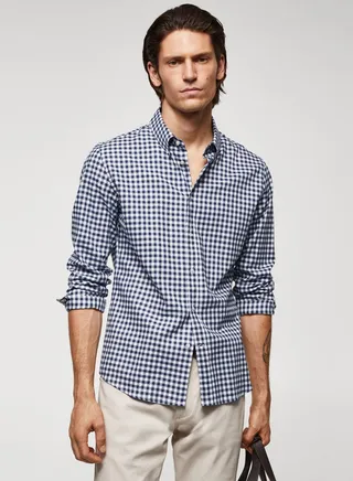 Checked Regular Fit Shirt