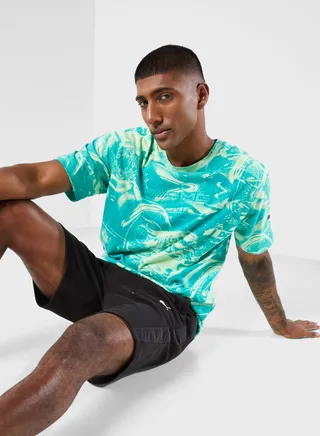 All Over Print Graphic T-Shirt